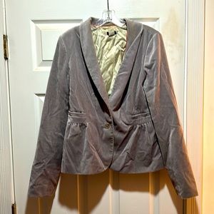 J. Crew velvet blazer